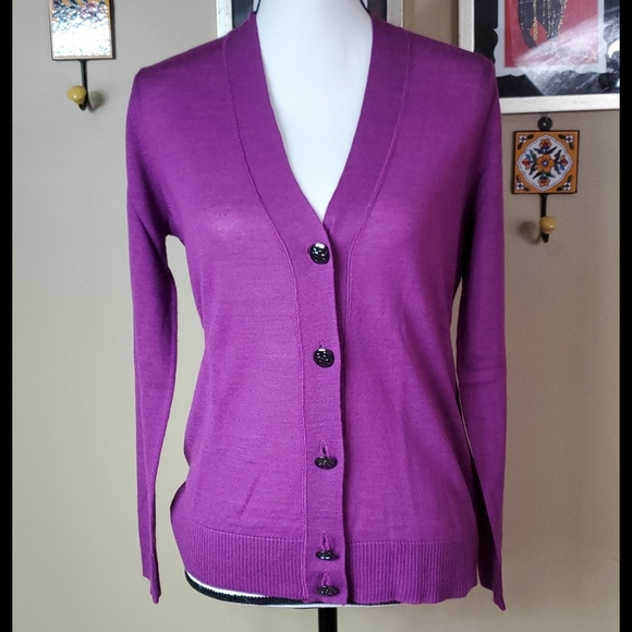Calvin Klein Sweaters - Calvin Klein purple cardigan